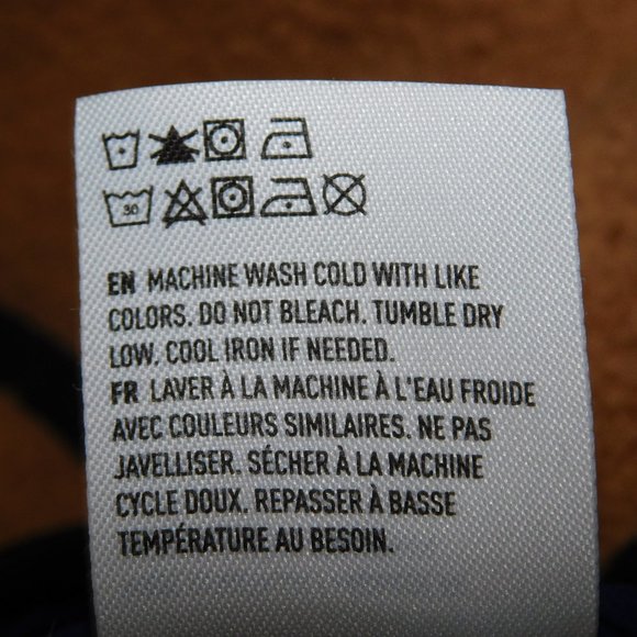 American Eagle Snap Front Sherpa Fleece Jacket Blue Tan Brown Womens XS - Picture 7 of 11